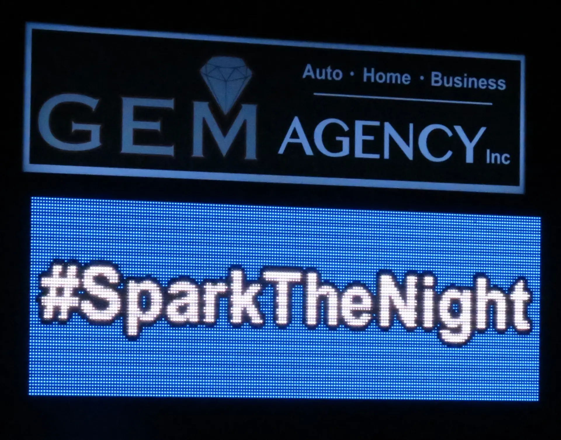 GEM Agency Sign New Hartford NY Spark 2026