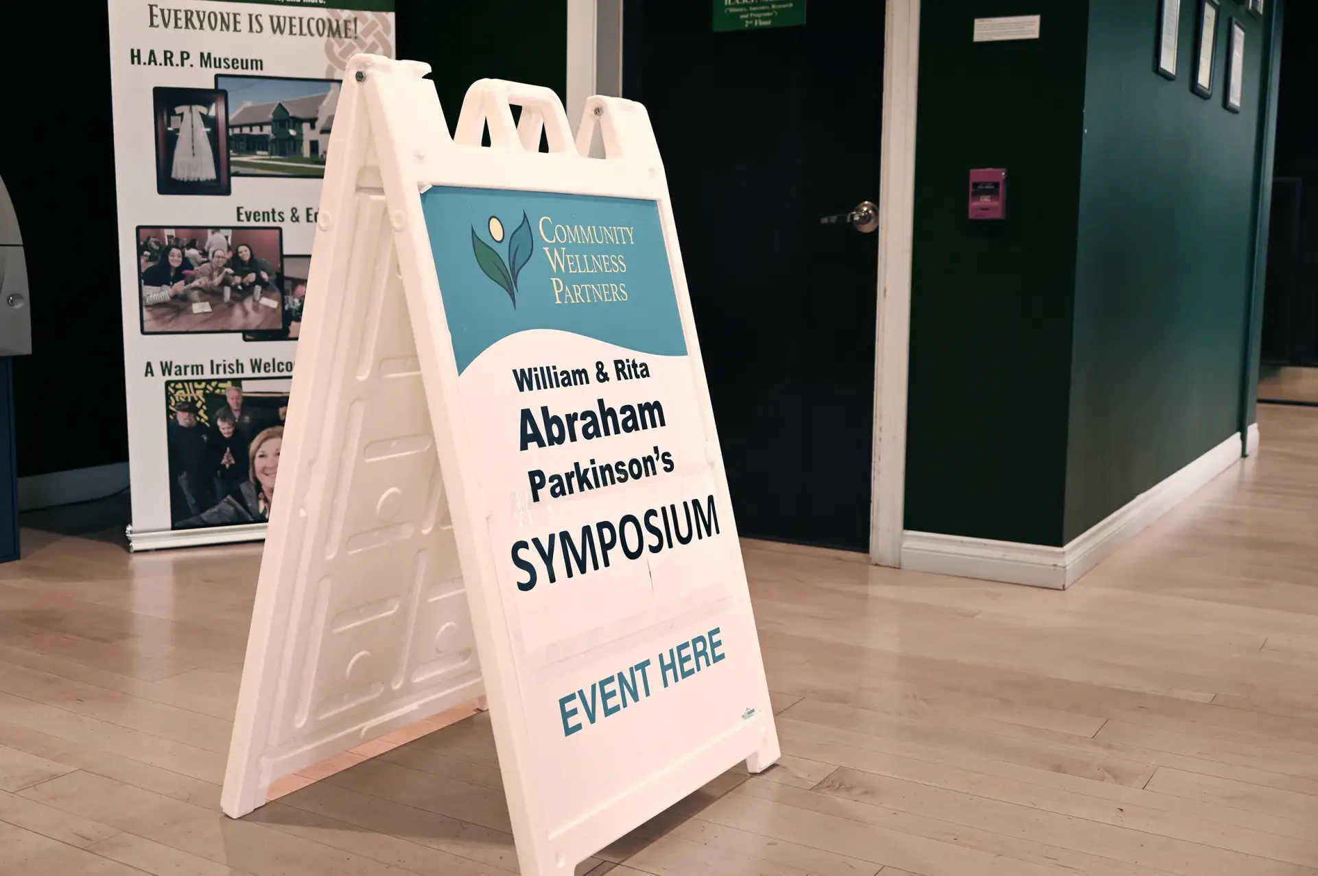 event welcome sign
