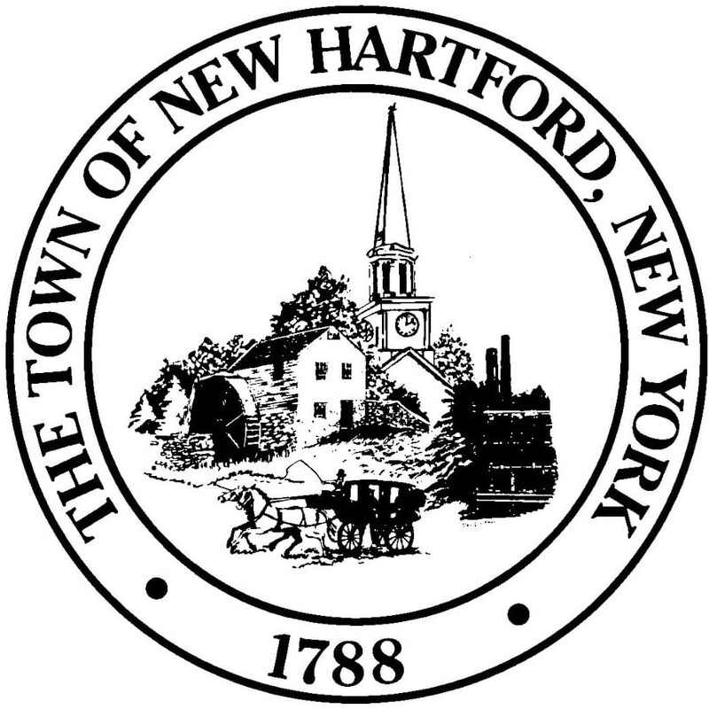 New Hartford Town Seal big B&W
