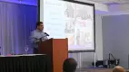 speaker presentation stage
