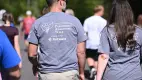 People walking outdoors