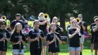 Marching band playing