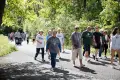 people walking