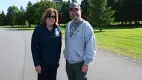 Couple standing outdoor