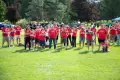 crowd standing
